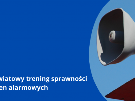 Powiatowy trening sprawności syren alarmowych